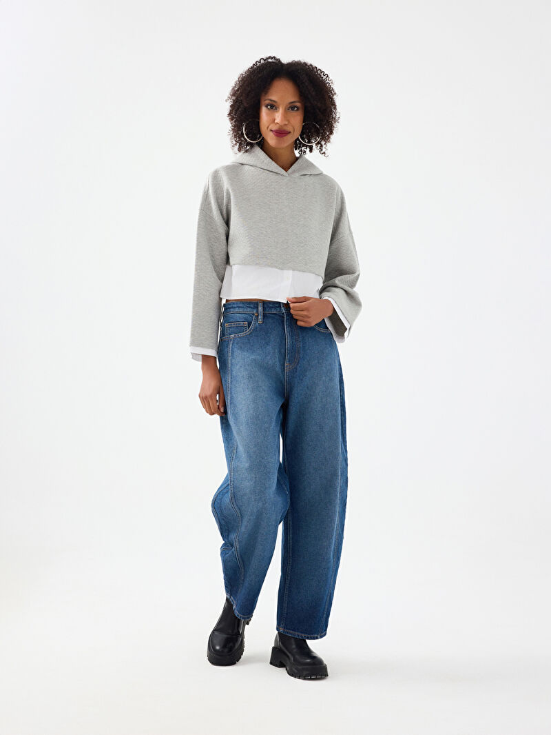 Baggy Regular Fit Kadın Pantolon