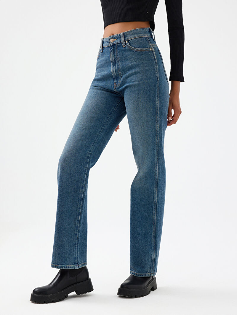 Slim Straight Slim Fit Kadın Pantolon