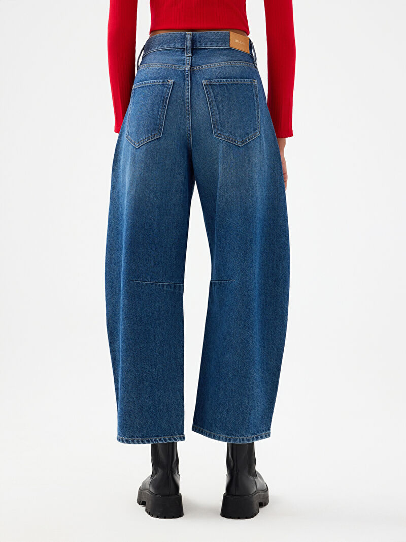 Barrel Regular Fit Kadın Pantolon