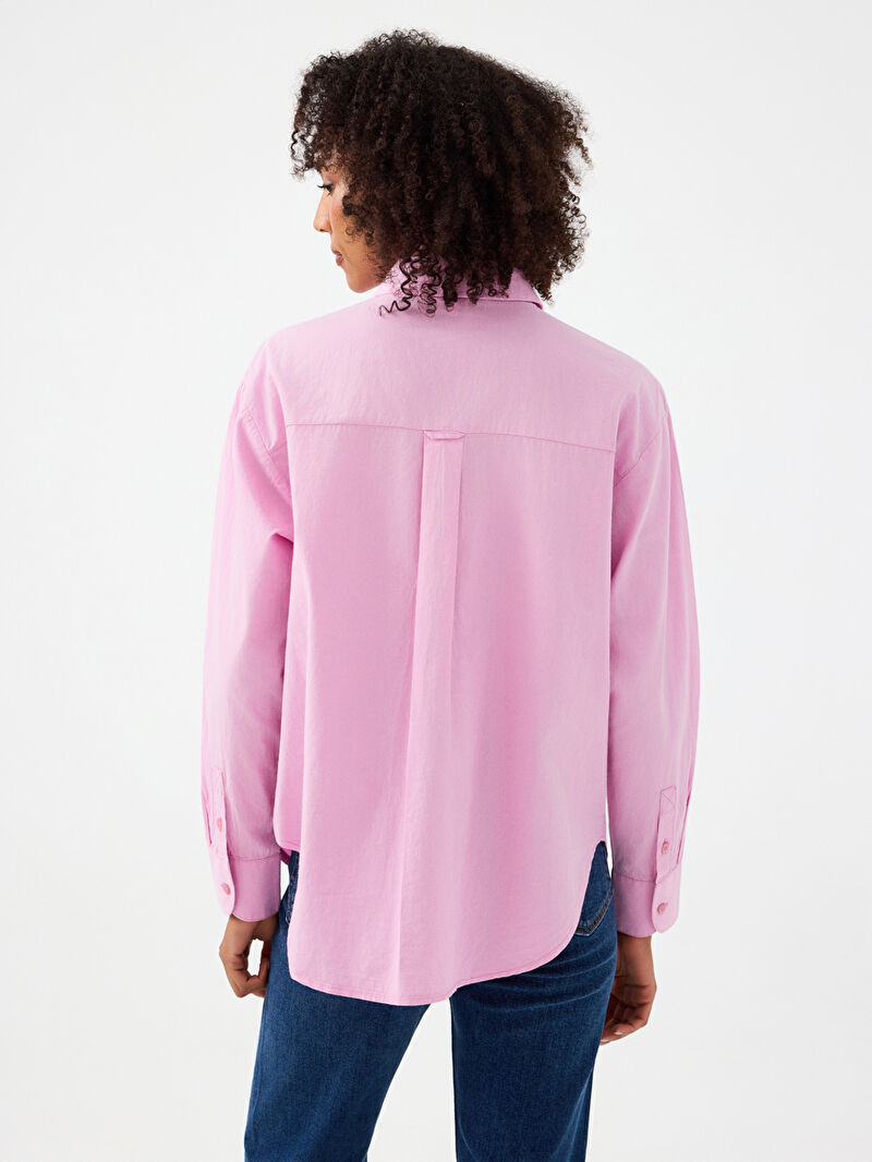 Loose Fit Kadın Gömlek U.kol