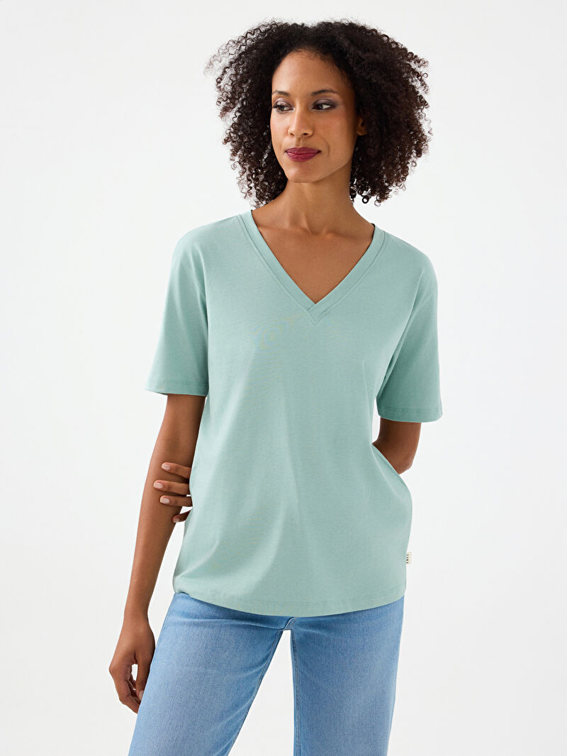 Regular Fit Kadın Tshirt K.kol