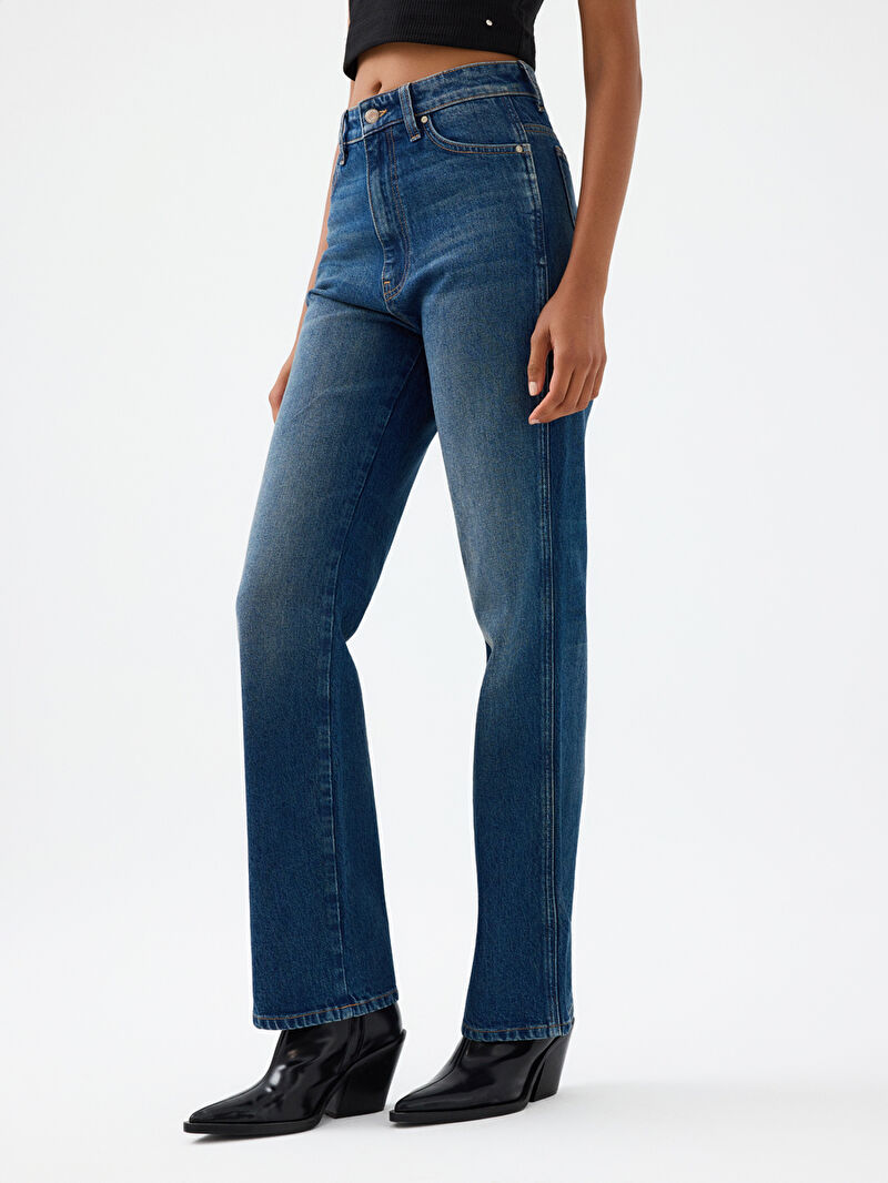 Slim Straight Slim Fit Kadın Pantolon