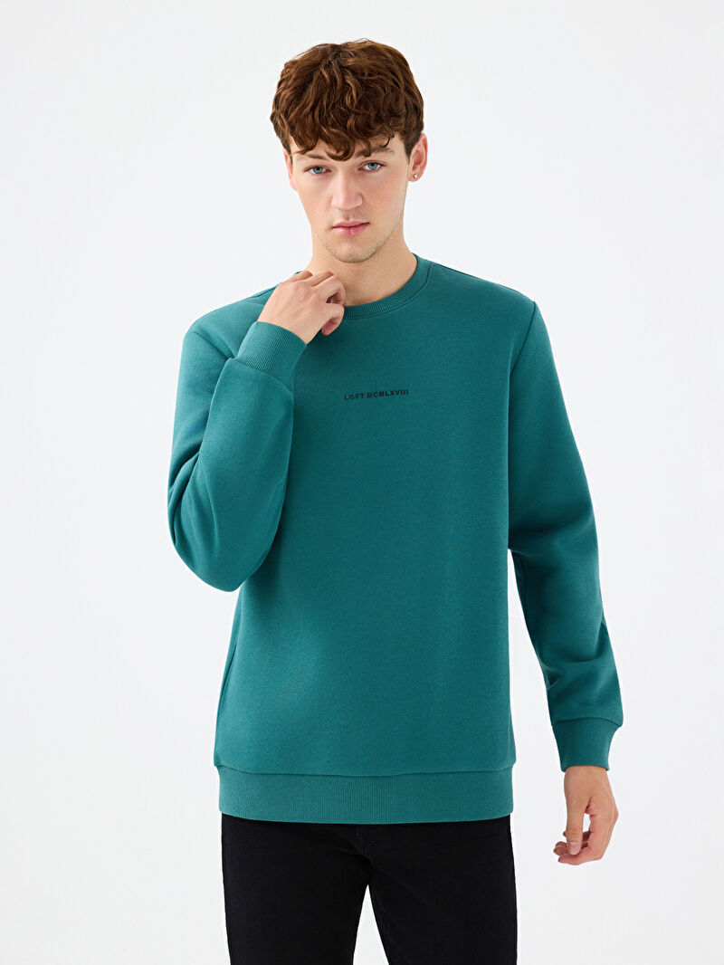 Regular Fit Erkek Sweatshirt