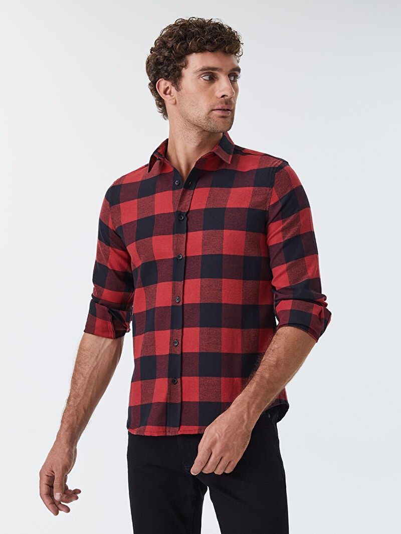 Regular Fit Erkek Gömlek U.kol