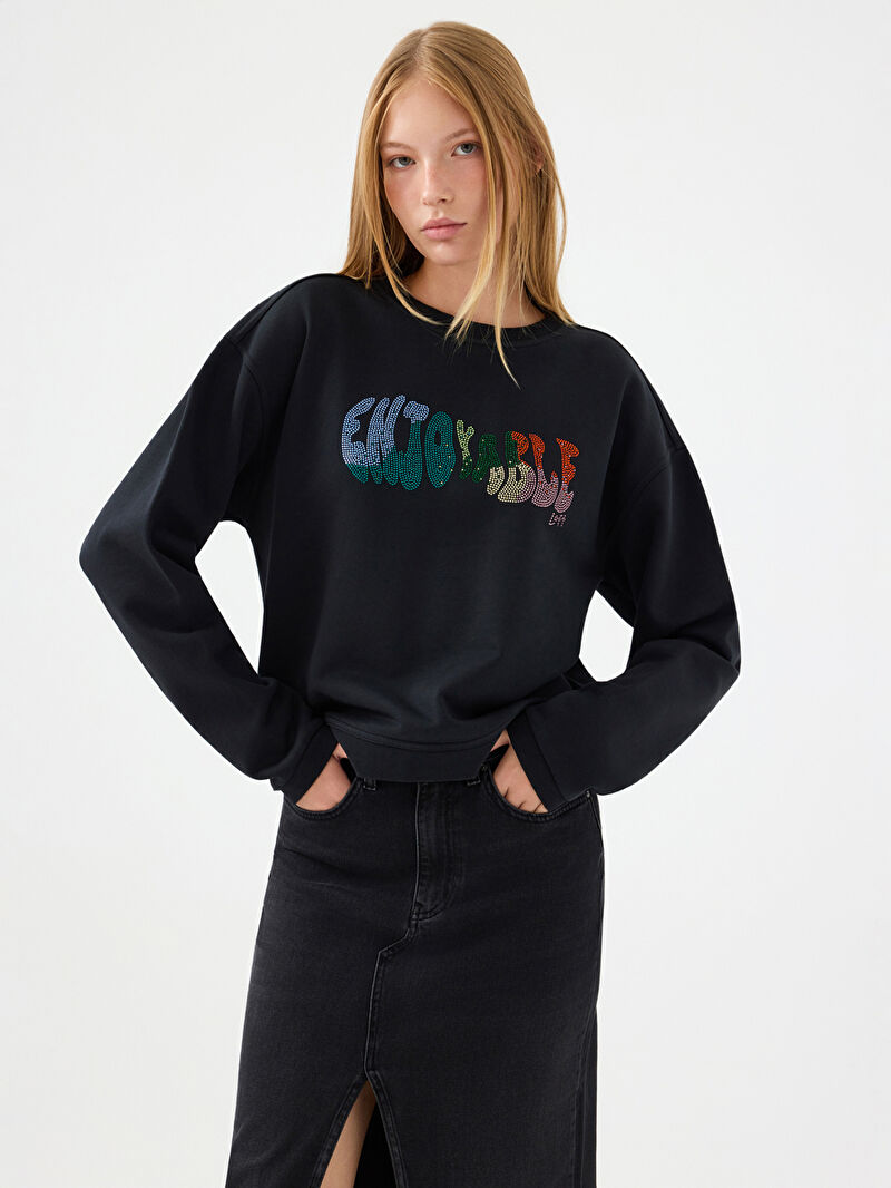 Regular Fit Kadın Sweatshirt