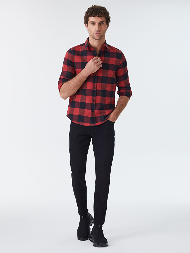 Regular Fit Erkek Gömlek U.kol