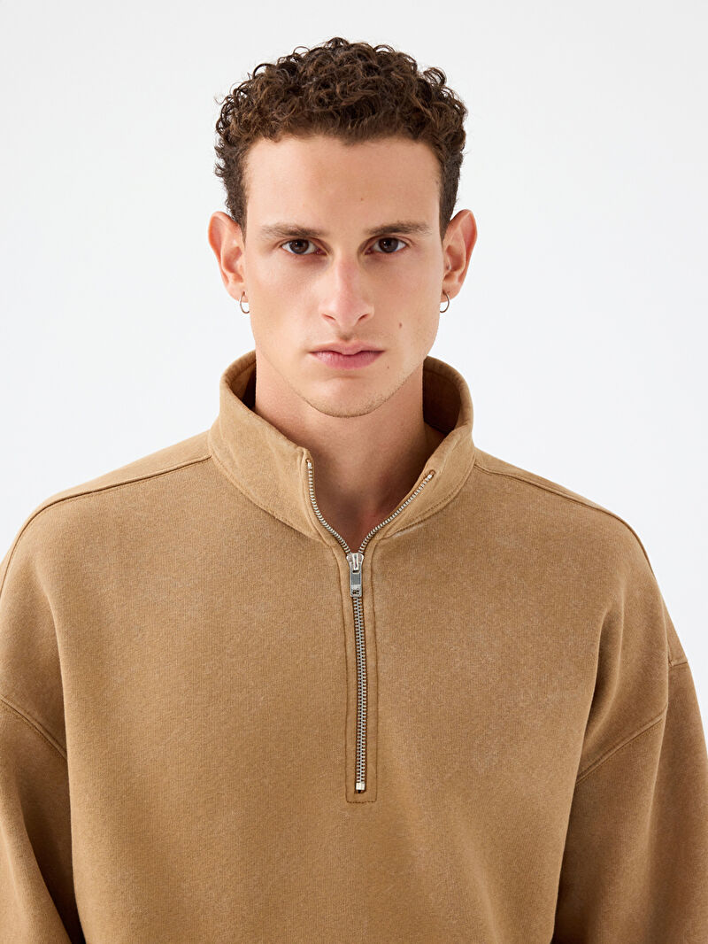 Oversize Fit Erkek Sweatshirt