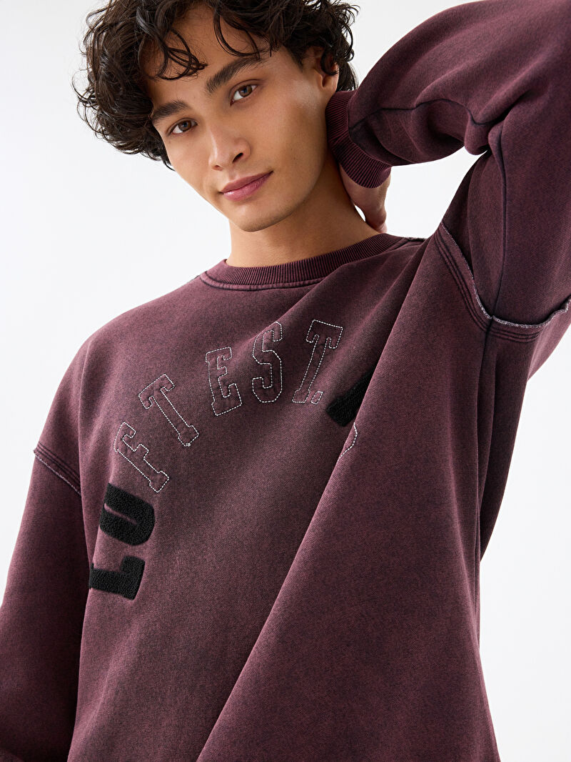 Oversize Fit Erkek Sweatshirt