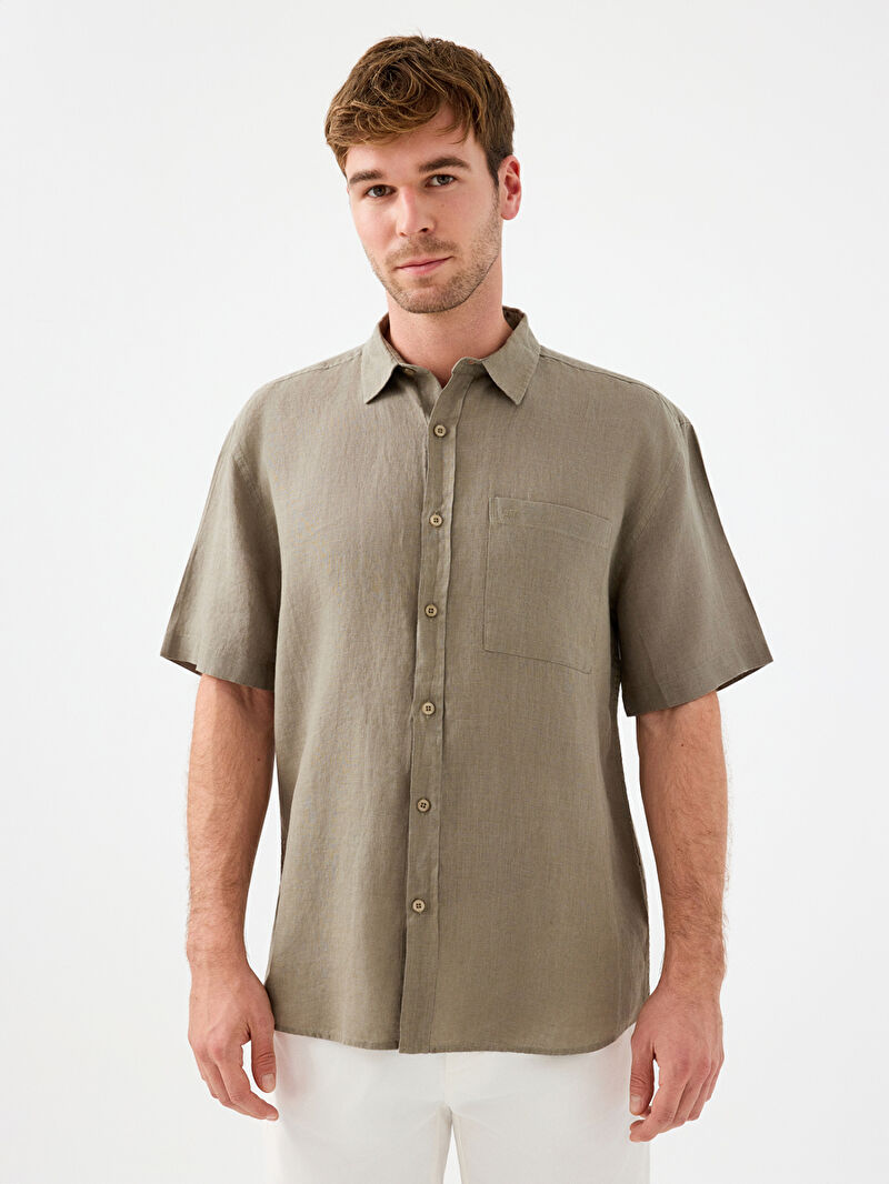 Regular Fit Erkek Gömlek K.kol