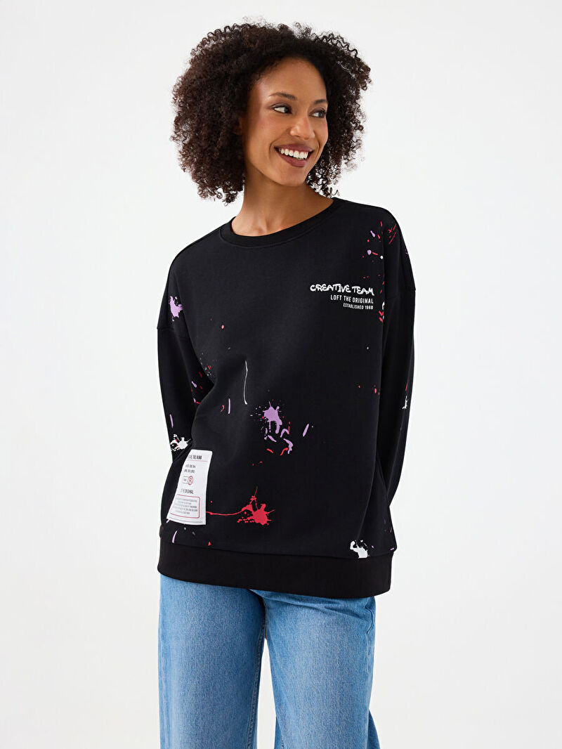 Relax Fit Kadın Sweatshirt