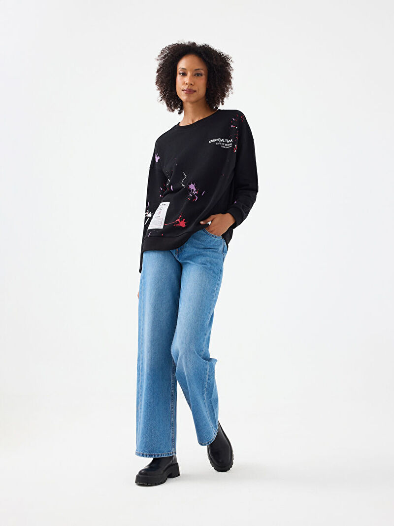 Relax Fit Kadın Sweatshirt