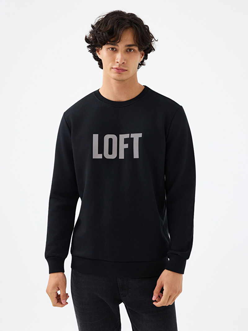 Regular Fit Erkek Sweatshirt