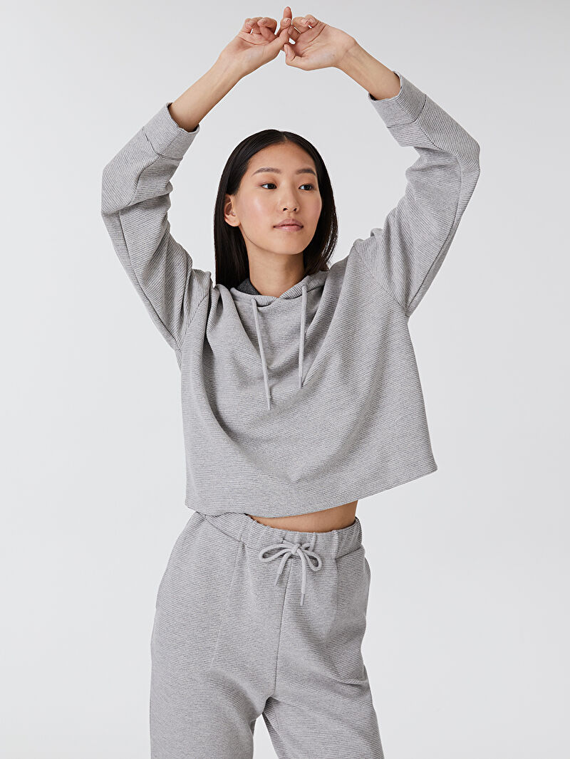 Loose Fit Kadın Sweatshirt