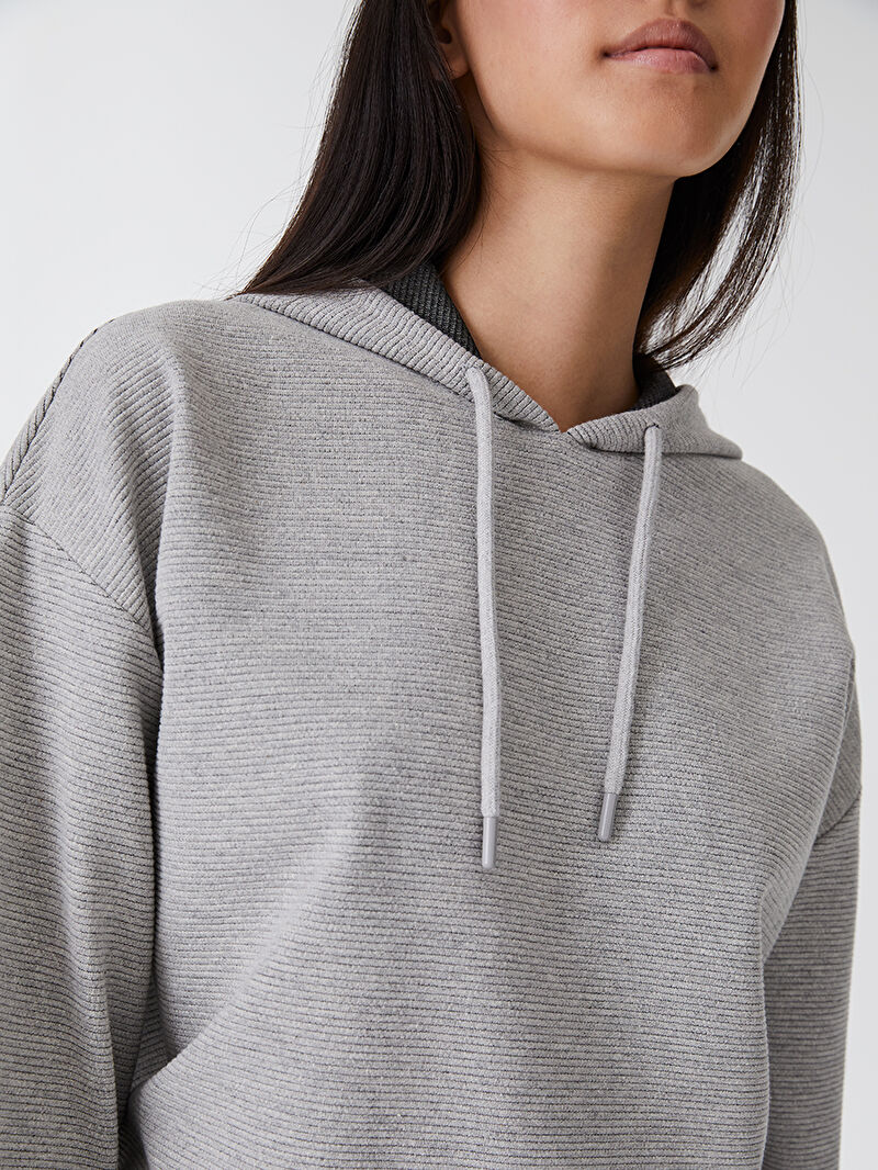 Loose Fit Kadın Sweatshirt
