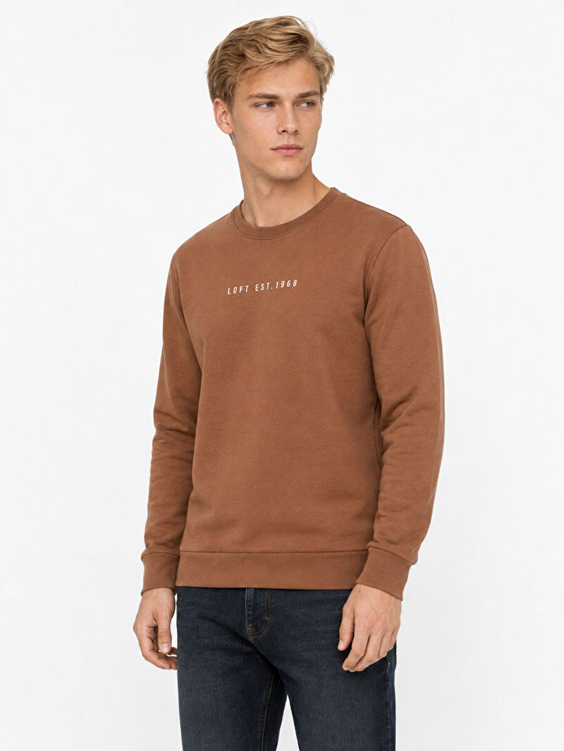 Regular Fit Erkek Sweatshirt