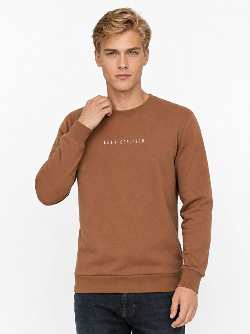 Regular Fit Erkek Sweatshirt