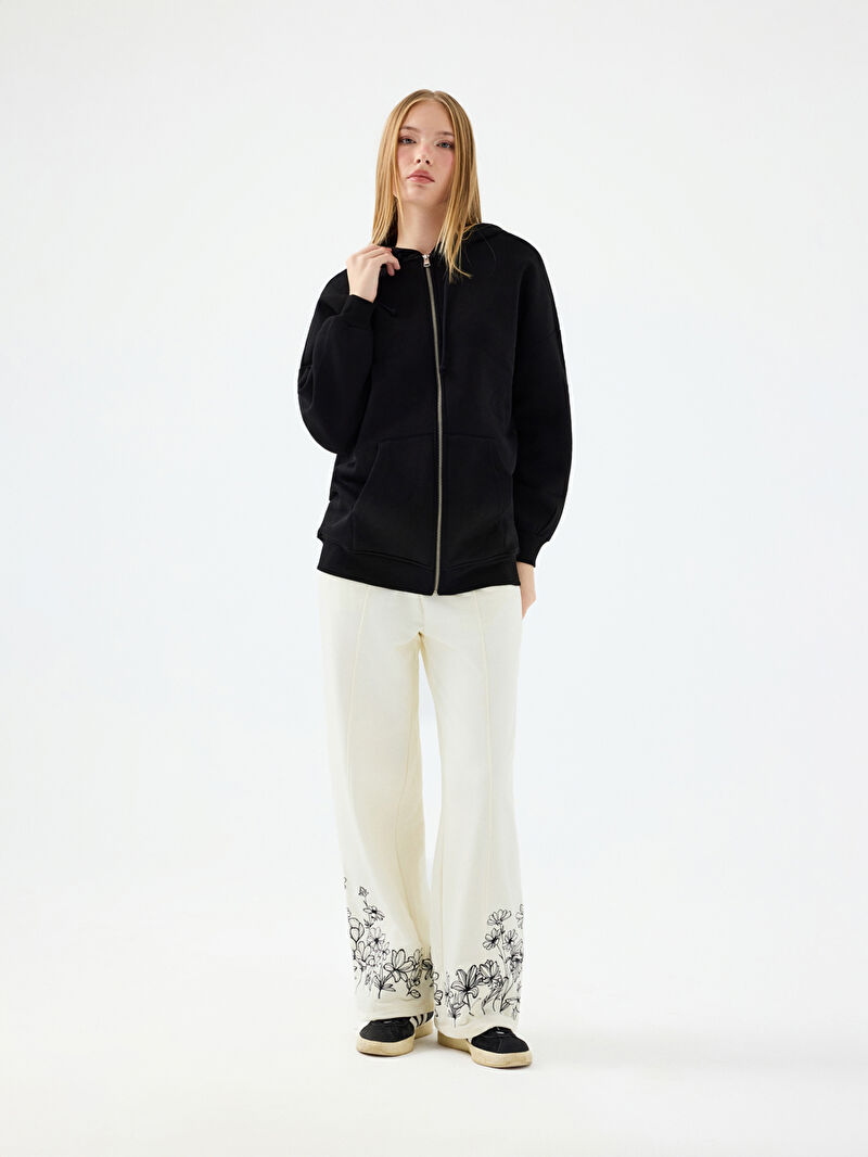 Straight Fit Kadın Eşofman Altı