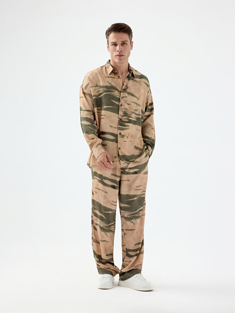 Relax Fit Erkek Gömlek U.kol