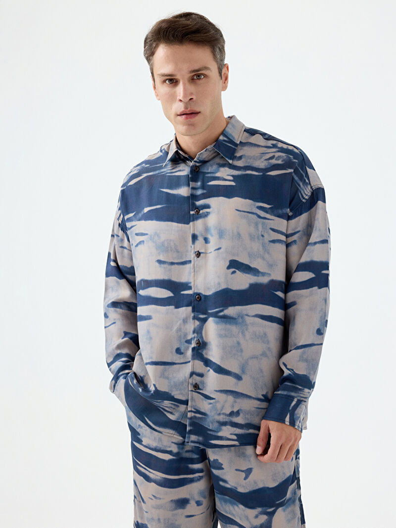 Relax Fit Erkek Gömlek U.kol