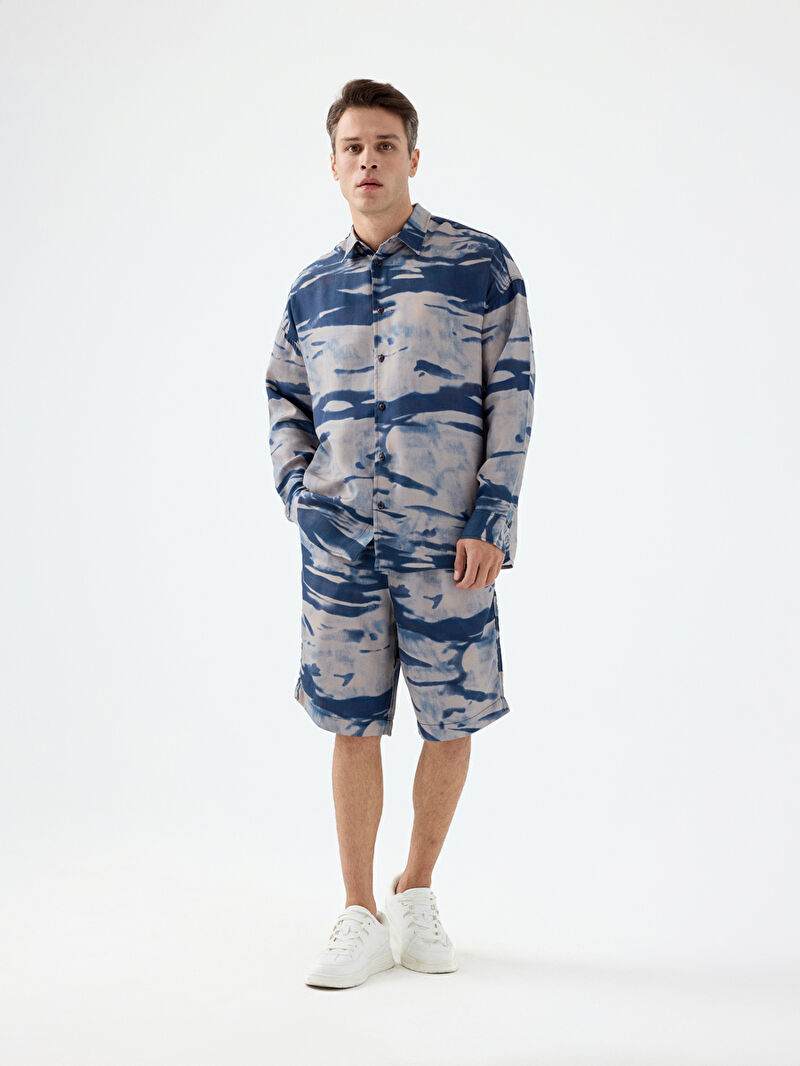 Relax Fit Erkek Gömlek U.kol