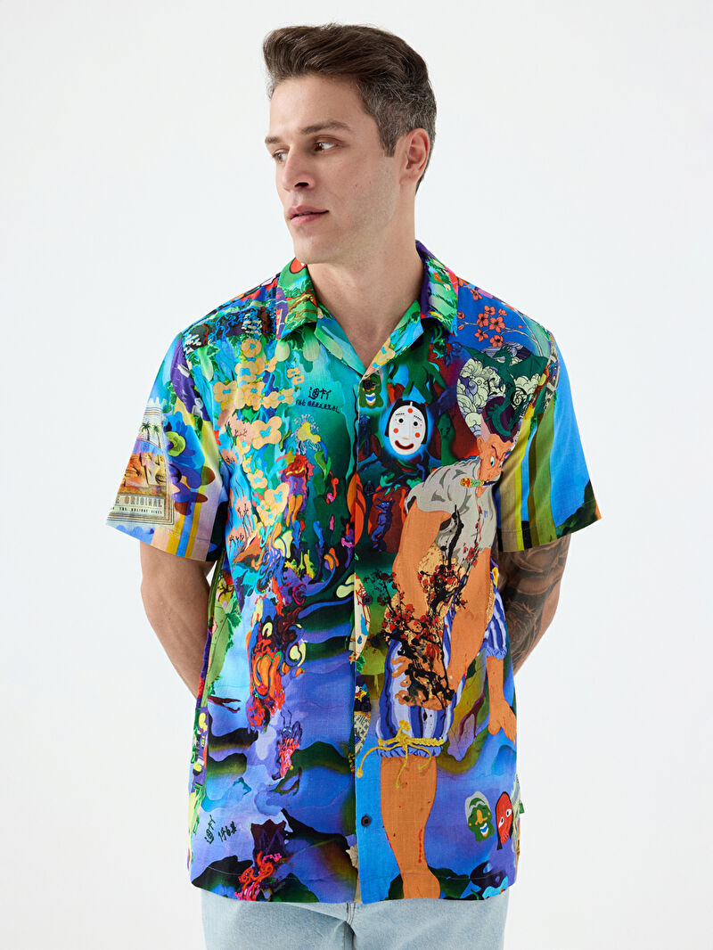 Relax Fit Erkek Gömlek K.kol