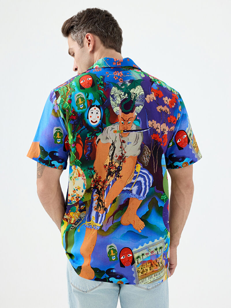 Relax Fit Erkek Gömlek K.kol