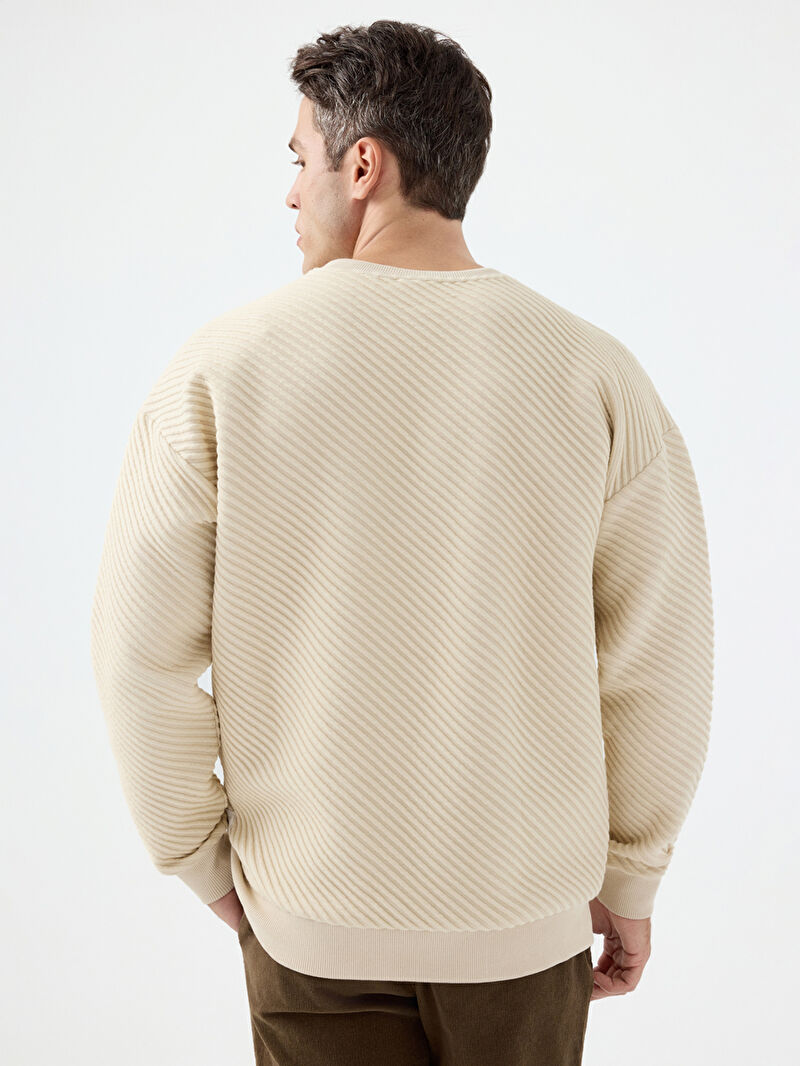 Oversize Fit Erkek Sweatshirt