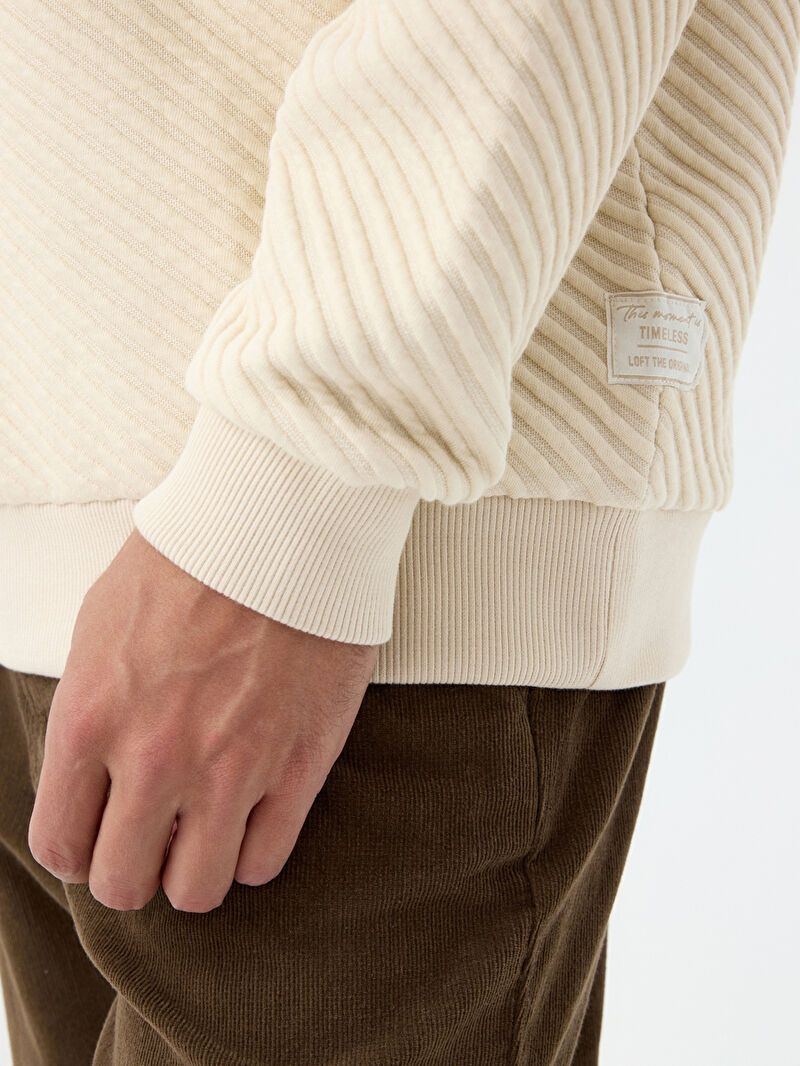 Oversize Fit Erkek Sweatshirt