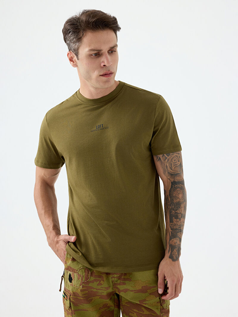 Regular Fit Erkek Tshirt K.kol