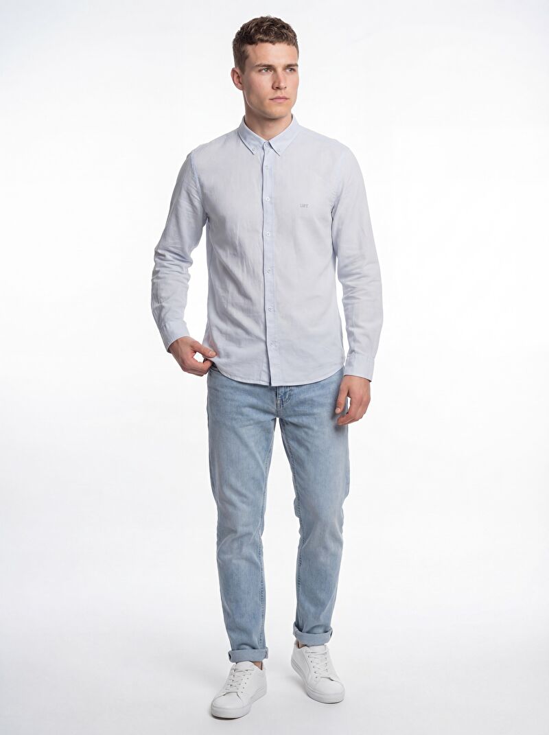 Regular Fit Erkek Gömlek U.kol