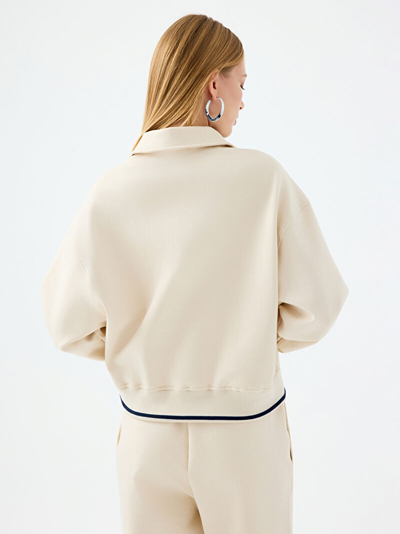 Oversize Fit Kadın Sweatshirt