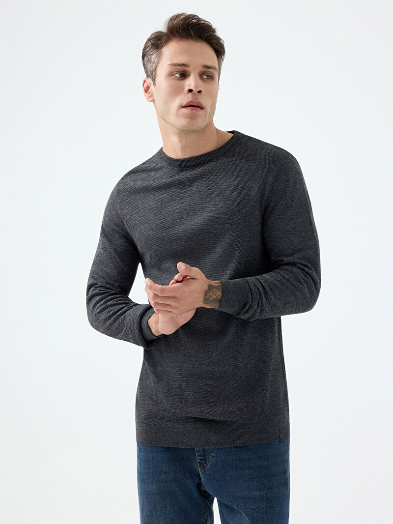 Regular Fit Erkek Kazak