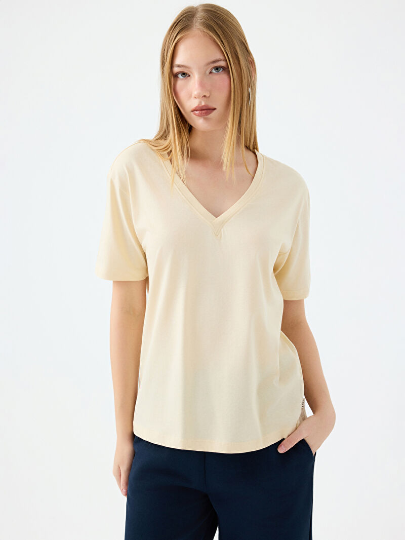 Regular Fit Kadın Tshirt K.kol