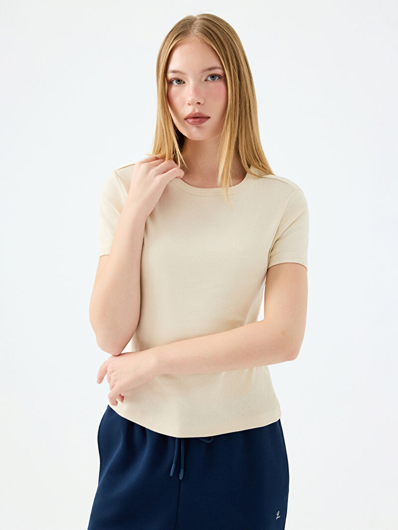 Fitted Kadın Tshirt K.kol