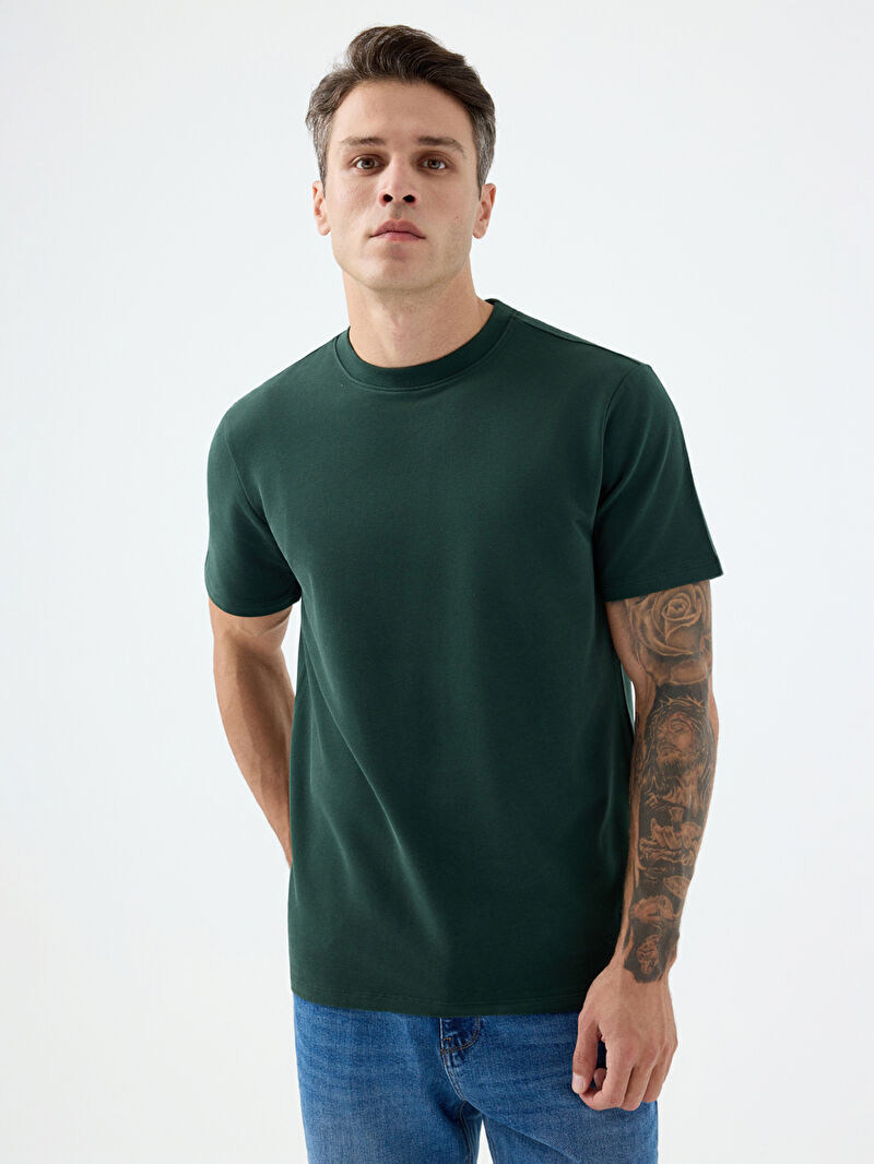 Regular Fit Erkek Tshirt K.kol