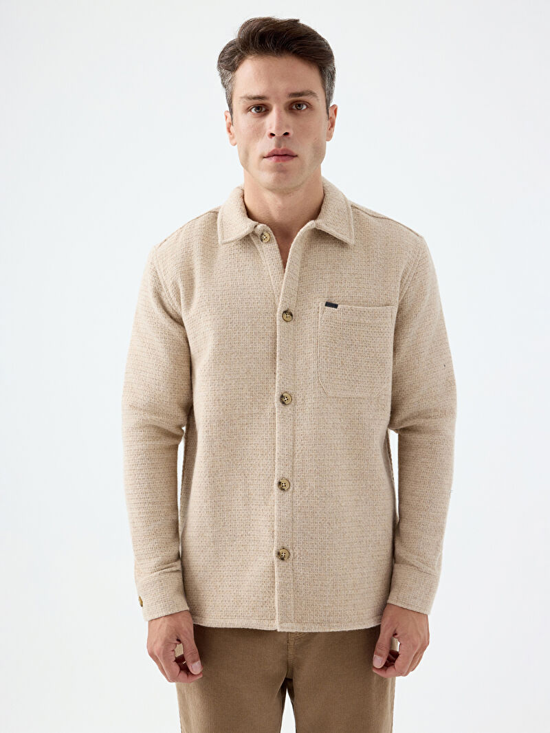 Relax Fit Erkek Gömlek U.kol