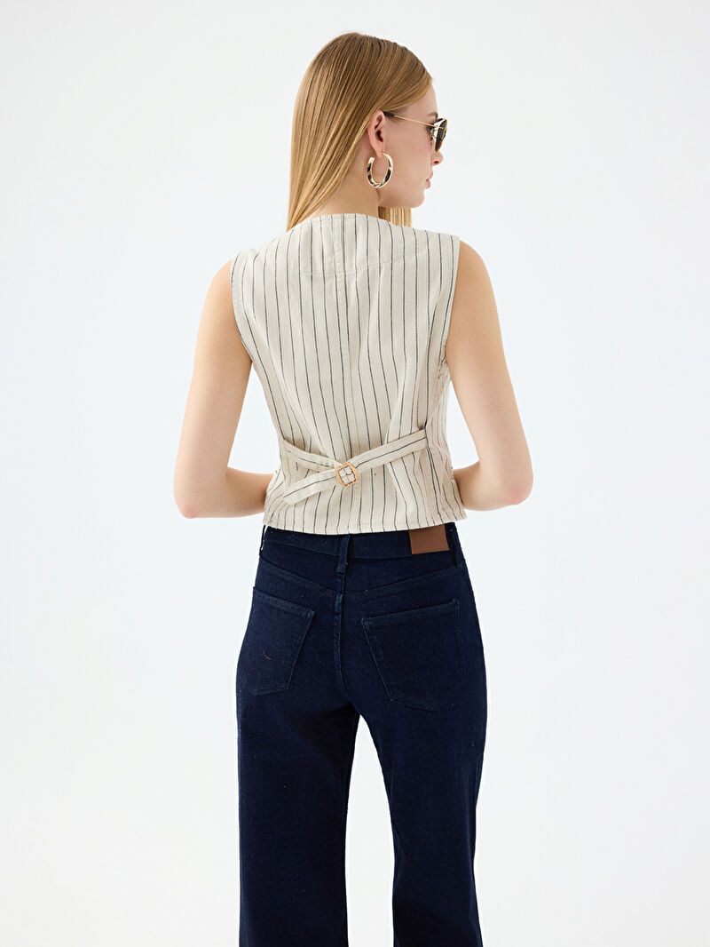 Slim Fit Kadın Yelek