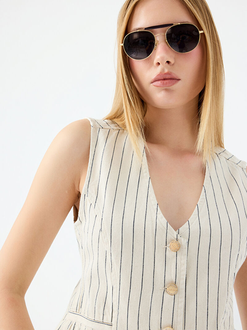 Slim Fit Kadın Yelek