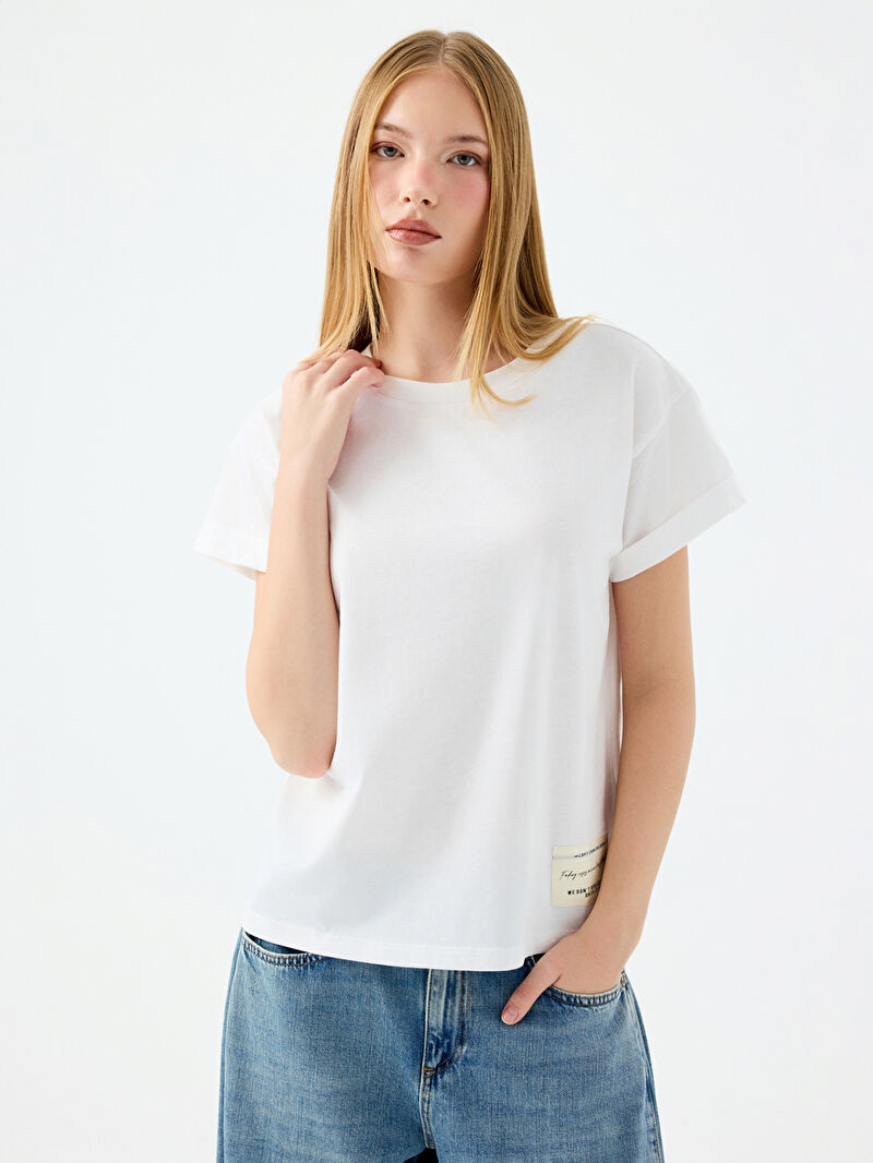 Slim Fit Kadın Tshirt K.kol