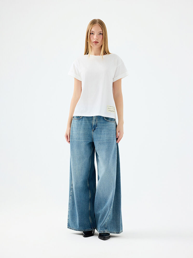 Slim Fit Kadın Tshirt K.kol