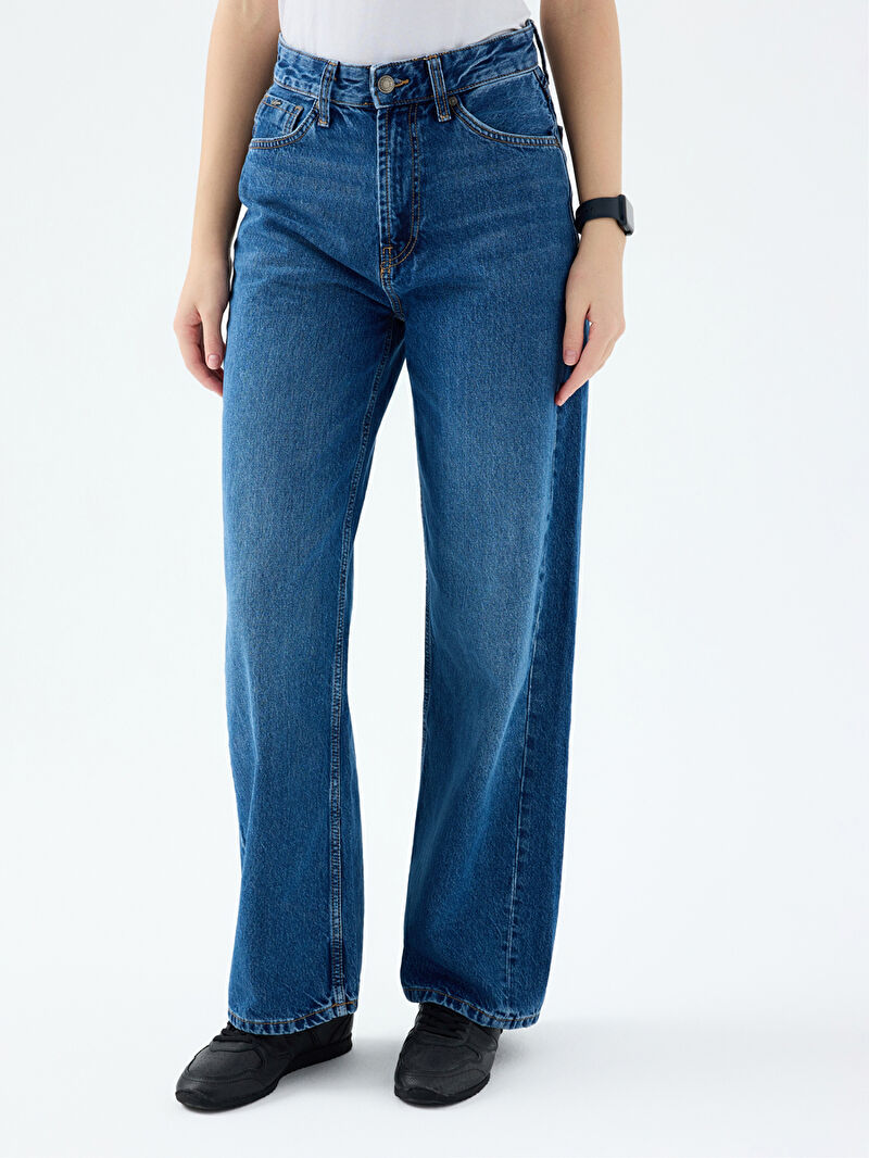 Wide Leg Regular Fit Kadın Pantolon