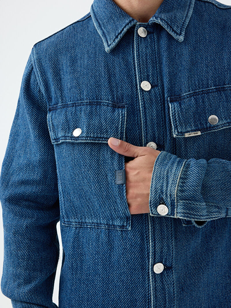 Oversize Erkek Gömlek U.kol