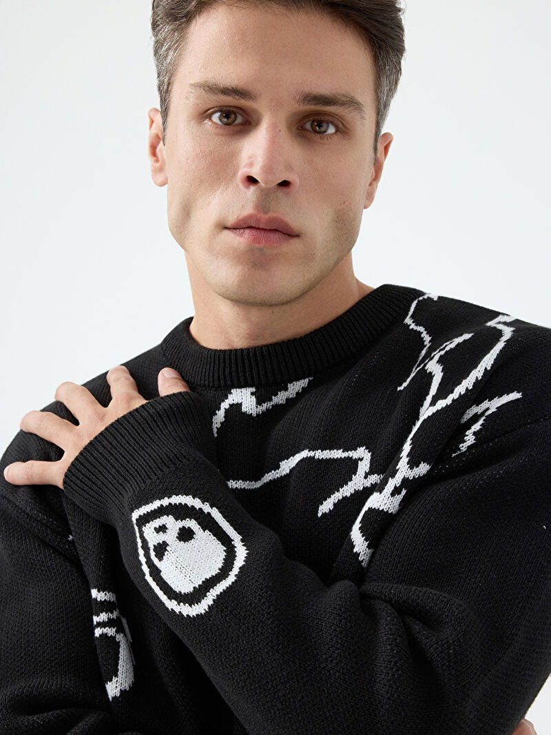 Loose Fit Erkek Kazak