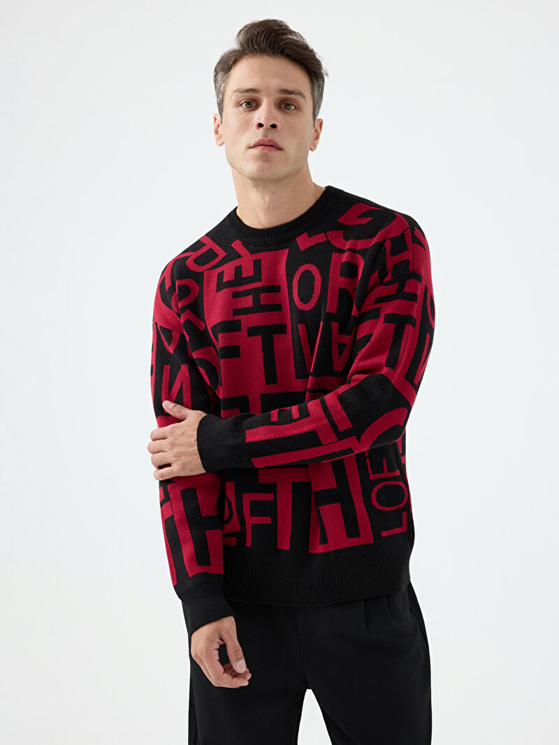 Oversize Erkek Kazak