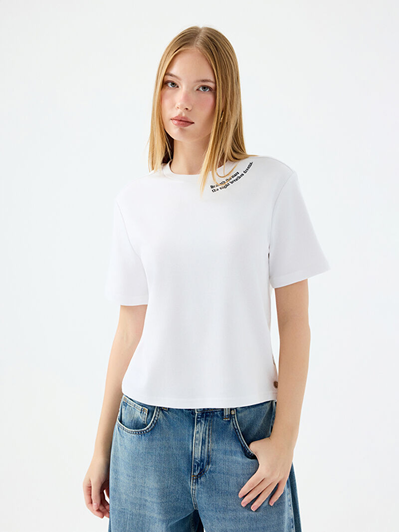 Regular Fit Kadın Tshirt K.kol