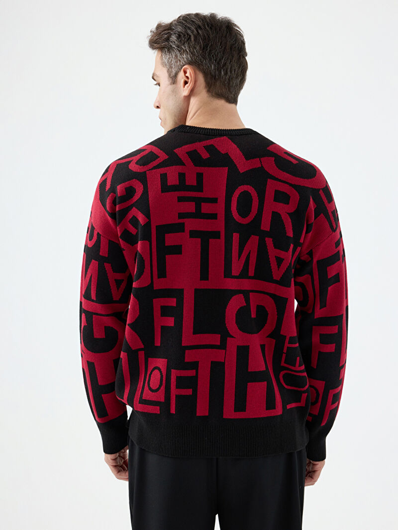 Oversize Erkek Kazak