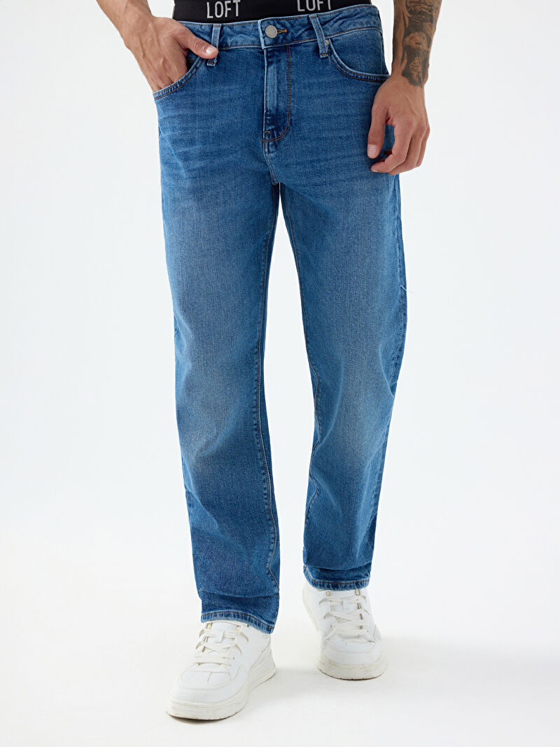 68 Simon Straight Fit Erkek Pantolon