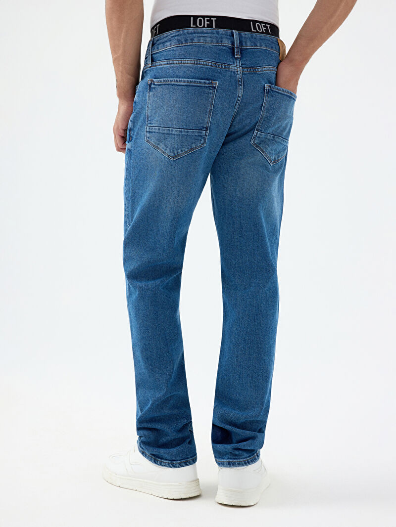 68 Simon Straight Fit Erkek Pantolon