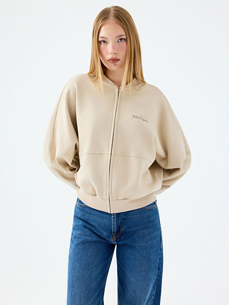 Oversize Kadın Sweatshirt