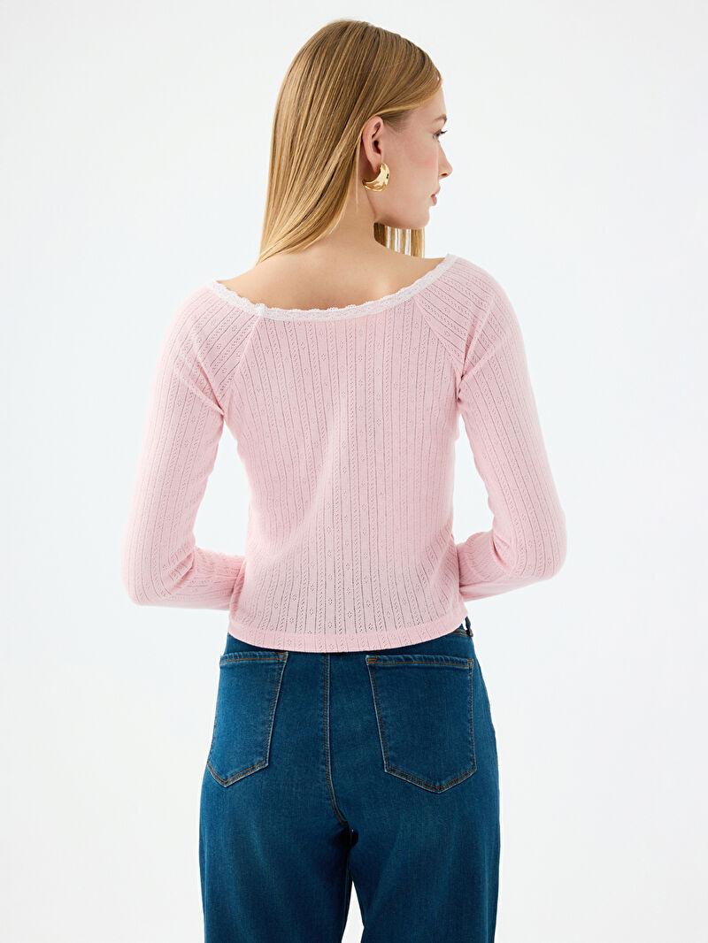 Slim Fit Kadın Tshirt U.kol